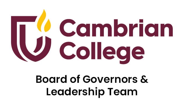 Cambrian College Board of Governors & Leadership Team